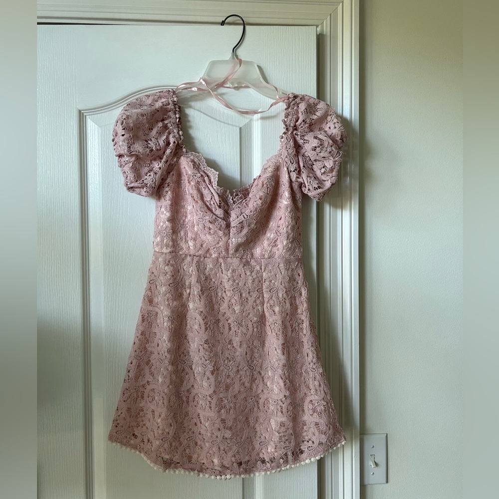 Angel Biba Light Rose colored dress